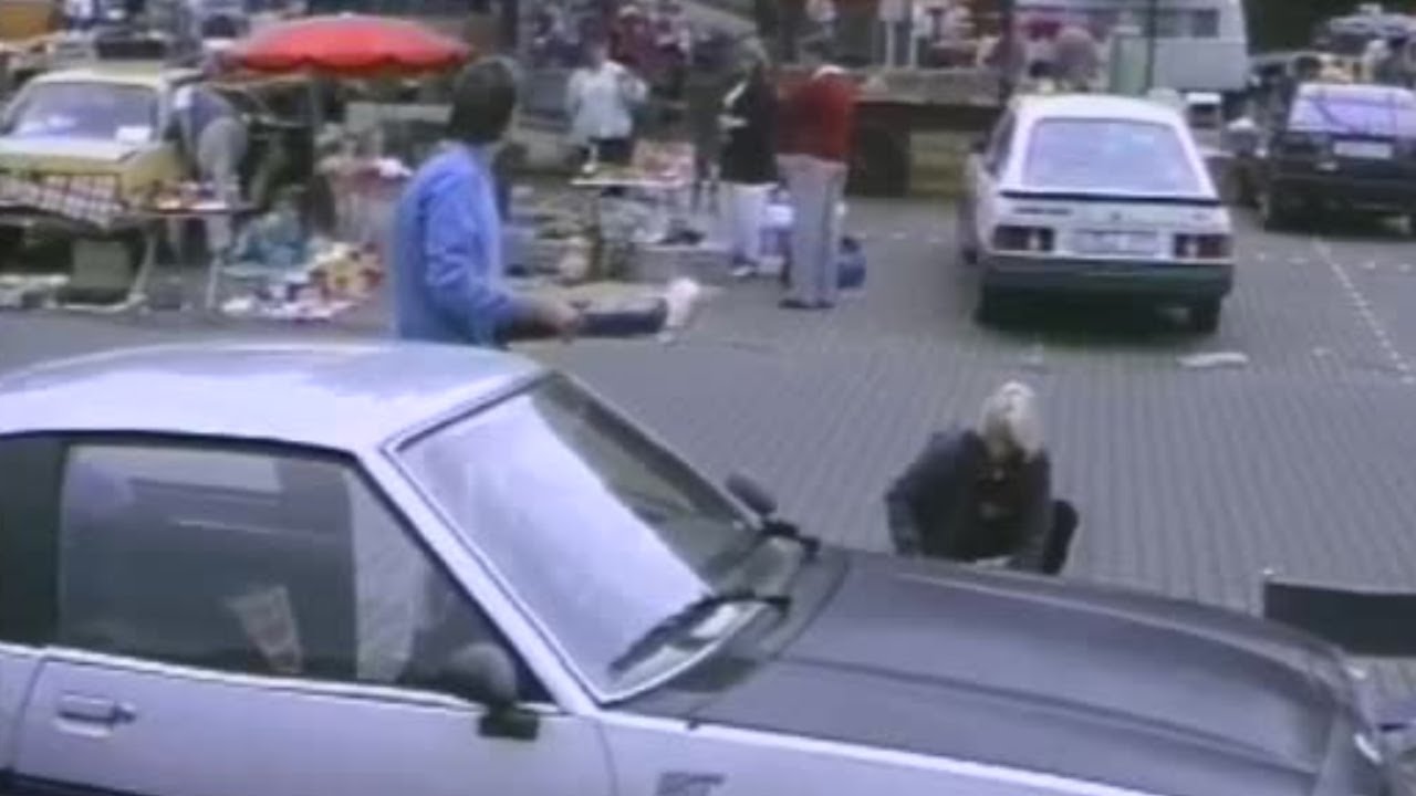 [1989 Video8] Flea market - Gronau (Westf.), Germany