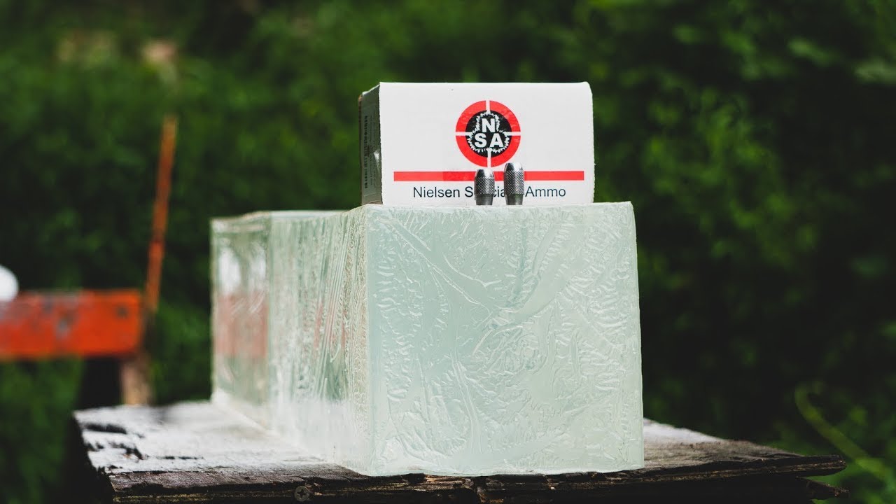 Airgun Ballistic Gel Test | 348 gr \ 281 gr HP-BT-Knurl | Nielsen Specialty Ammo