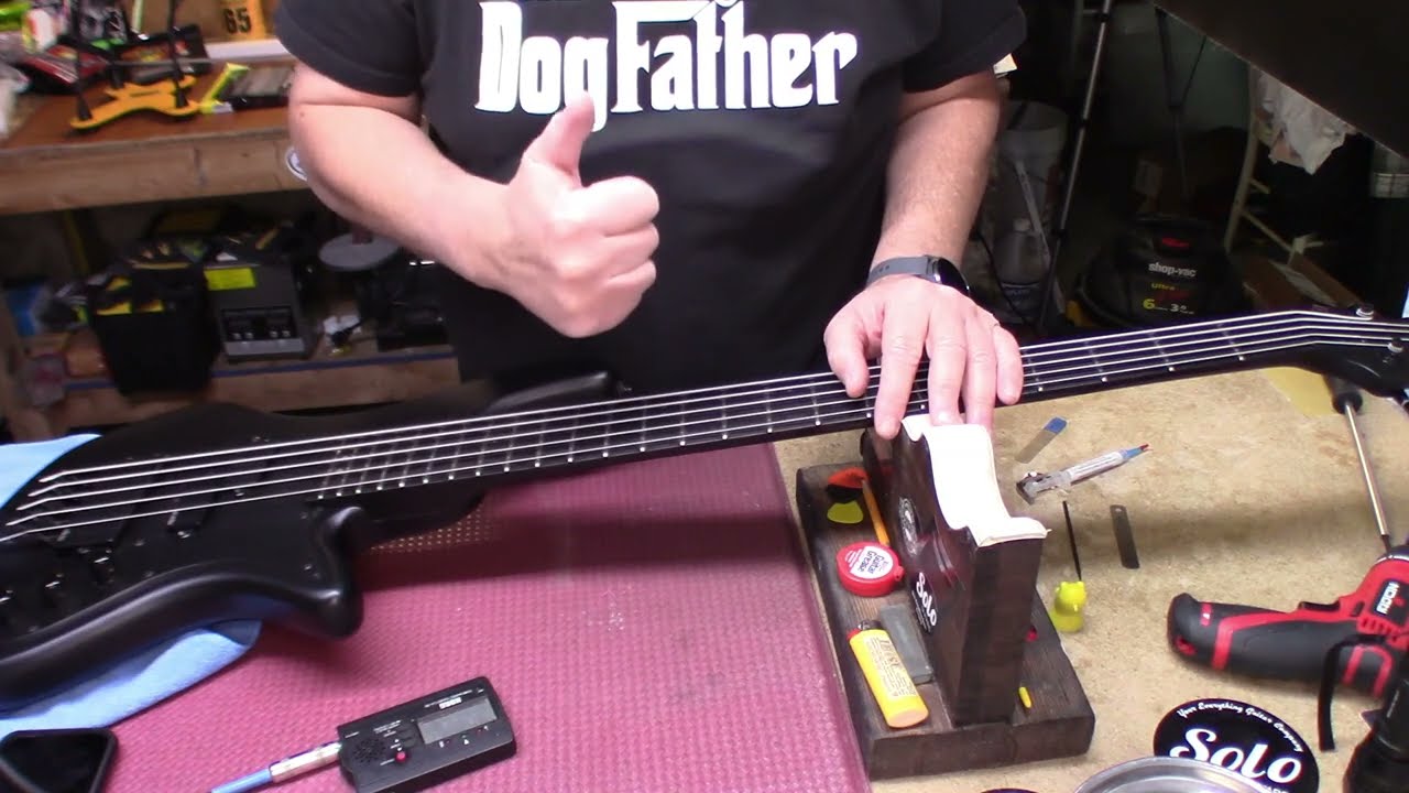 Schecter Stealth 5 Setup in B Standard  EP280