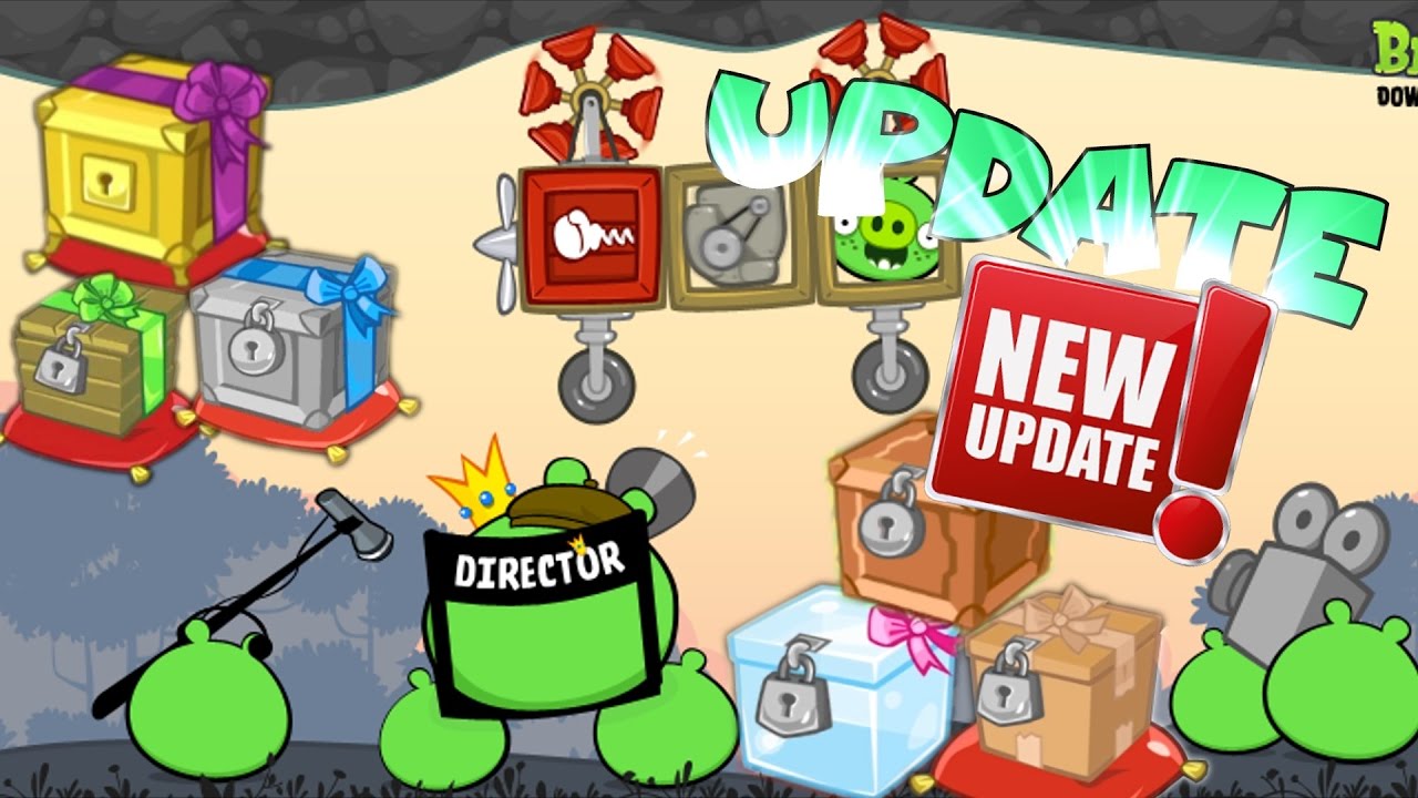 Bad Piggies - 7 FREE CRATES SECRET (Bad Piggies Update 2.3.1)
