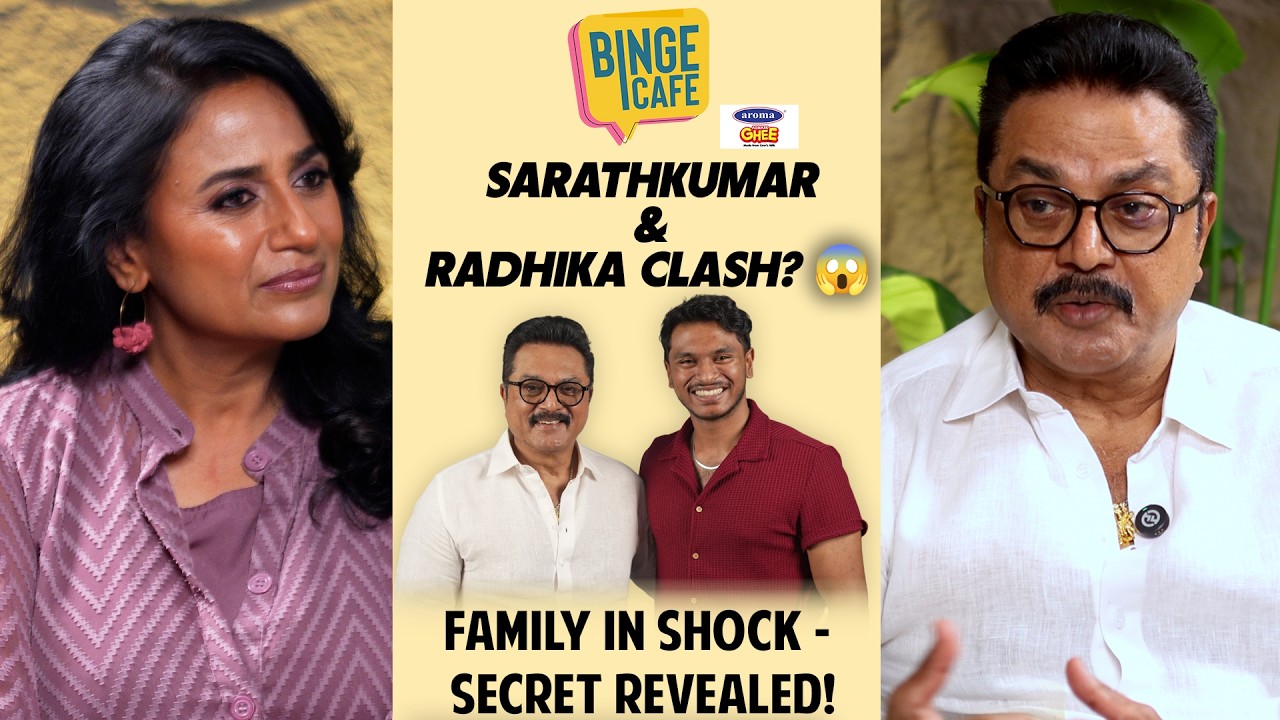 Sarathkumar🥹My Daughter Jumped on Me… ‘Daddy, I’m Gonna Die!’”– Radhika in Total Shock 😳| Anu Hasan