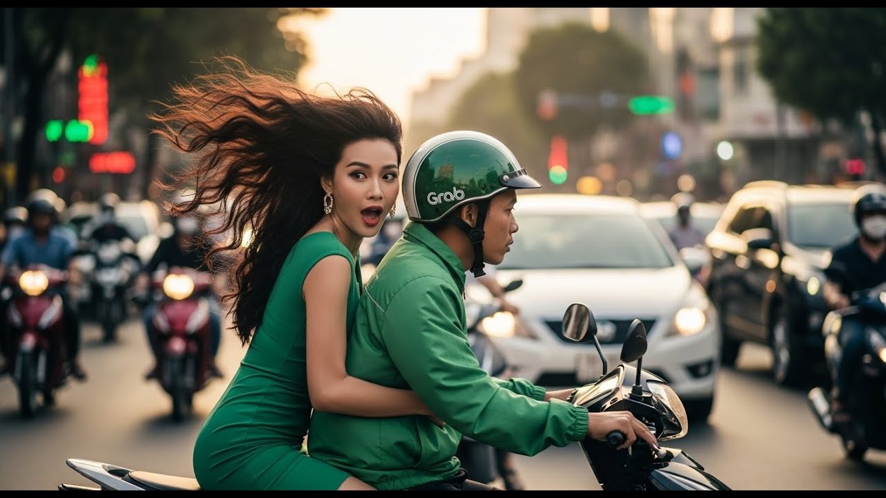 Xe Sụp Ổ Gà Khiến Anh Xe Ôm ''Đóng Dấu'' Cả Bàn Tay Lên Vòng 3 Của Con Gái Chủ Tịch