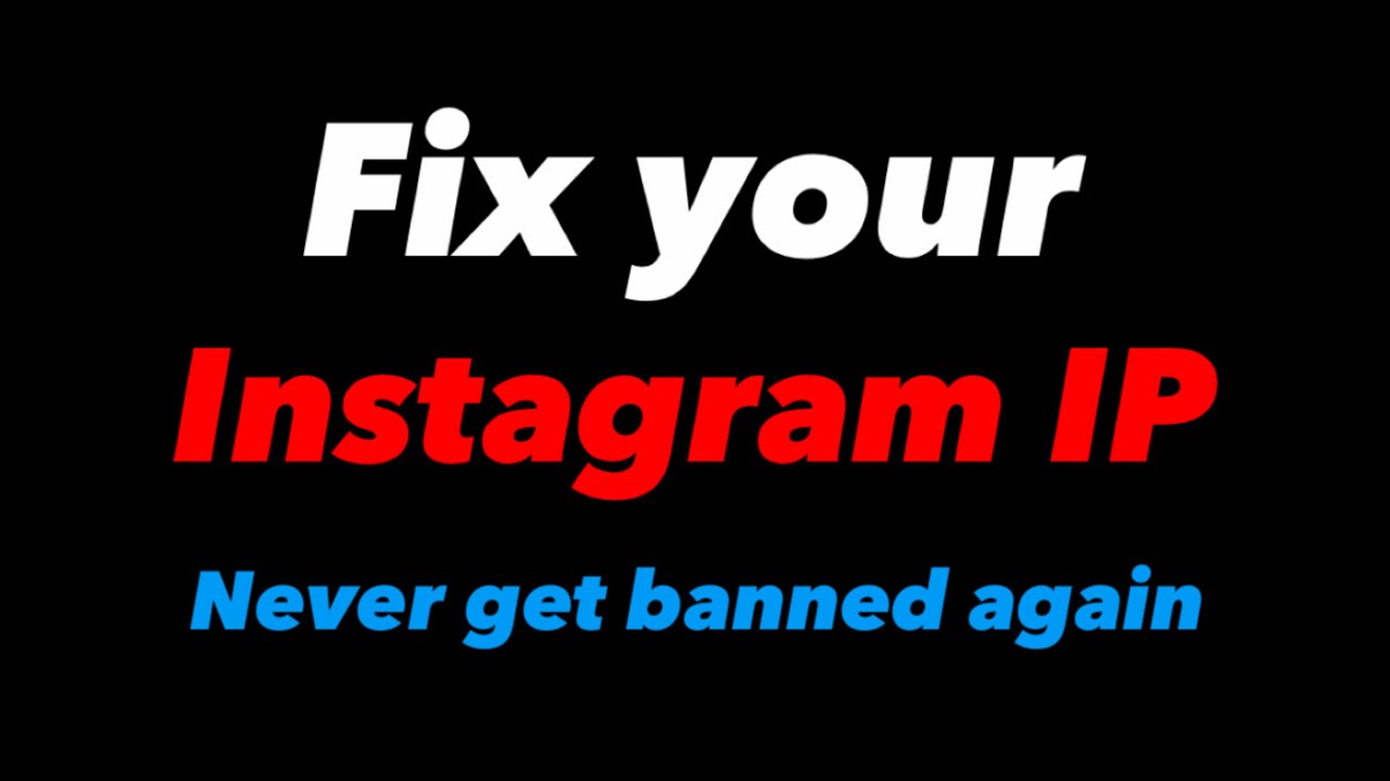 How to Fix Instagram IP block | 100% Fixed Solution for Android and IOS