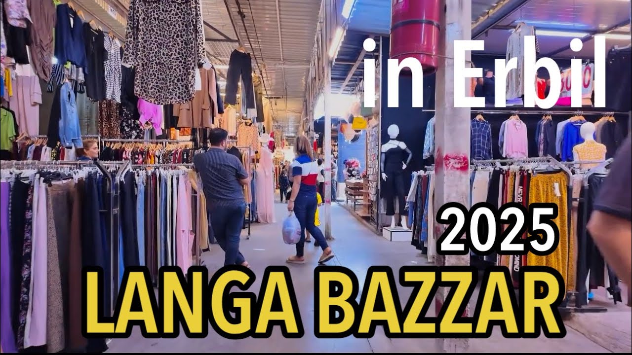 Exploring Langa Bazaar in Erbil | Traditional Kurdish Market Vlog 2025