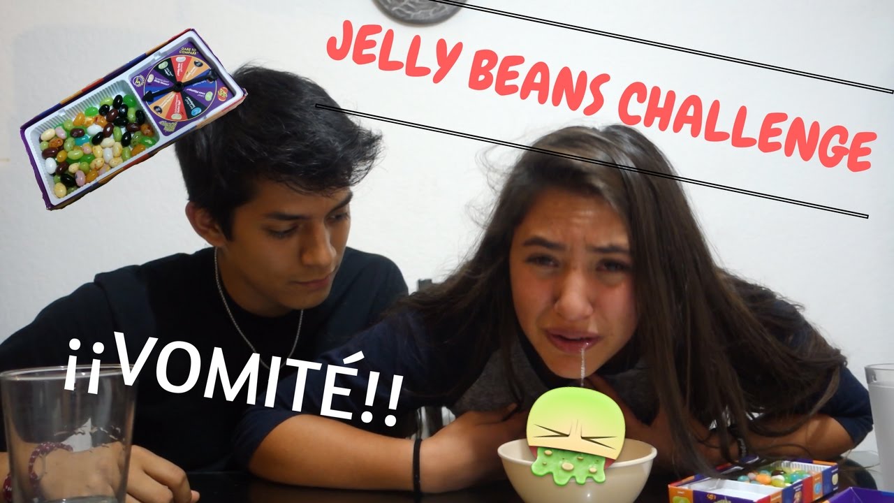 ¡¡VOMITÉ!! - JELLY BEANS CHALLENGE