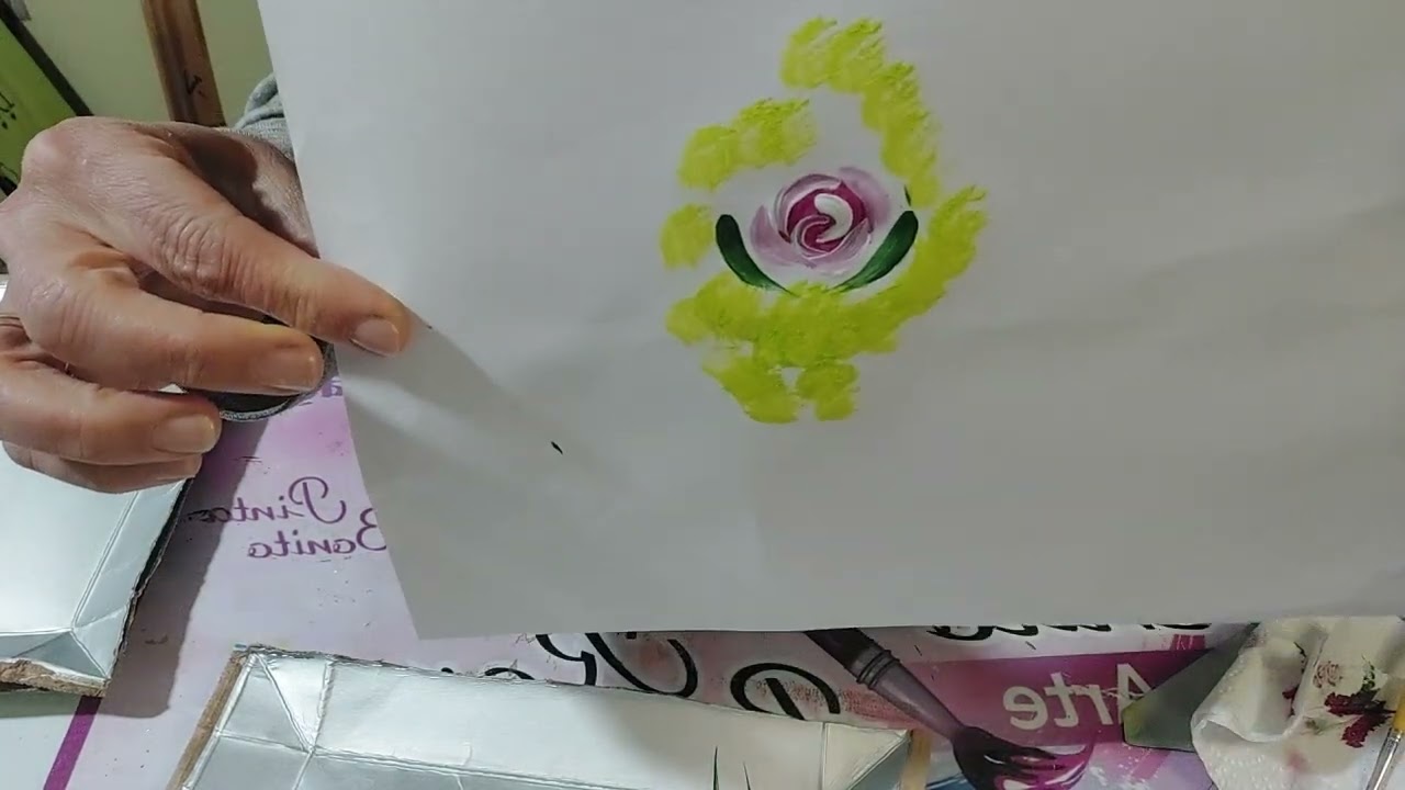 Como pintar en tela Fácil y sencillo 🎨🙂💯💕