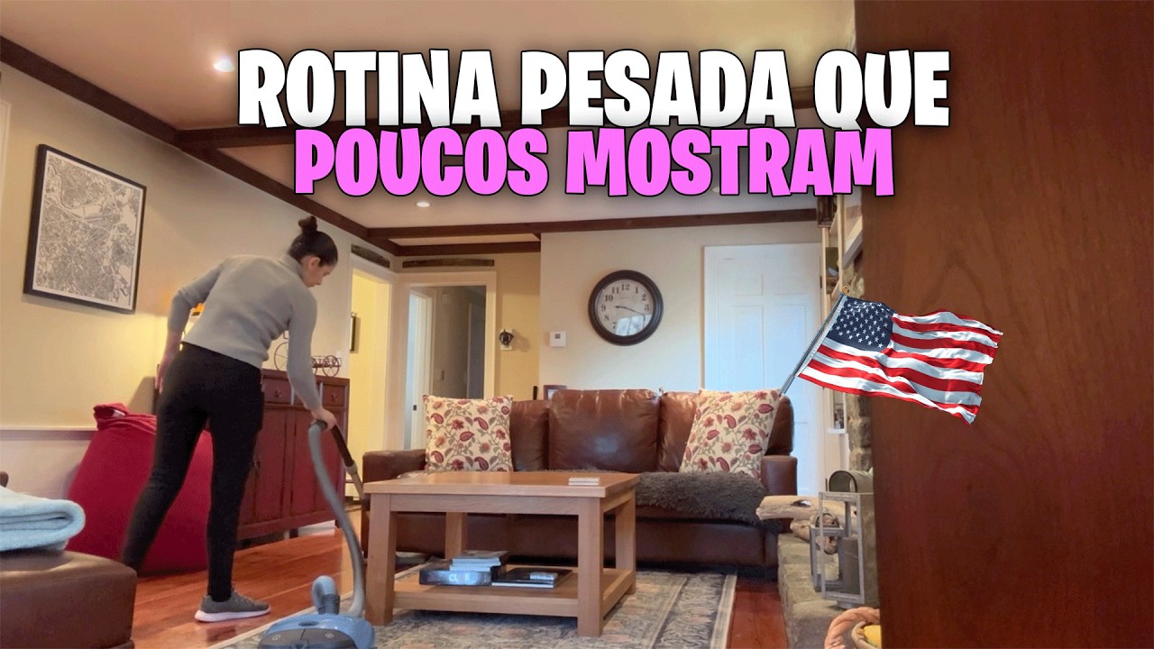 O QUE EU FAÇO TODOS OS DIAS NAS CASAS DOS AMERICANOS