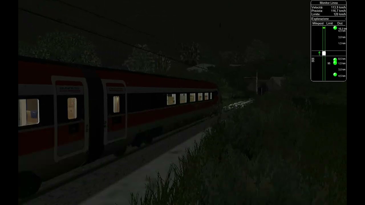 FRECCIAROSSA  9547  BATTIPAGLIA - POTENZA CENTRALE .