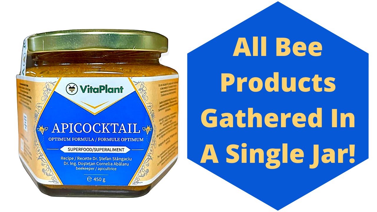 Apicocktail Dr Stefan Stangaciu Recipe All bee products in one jar!