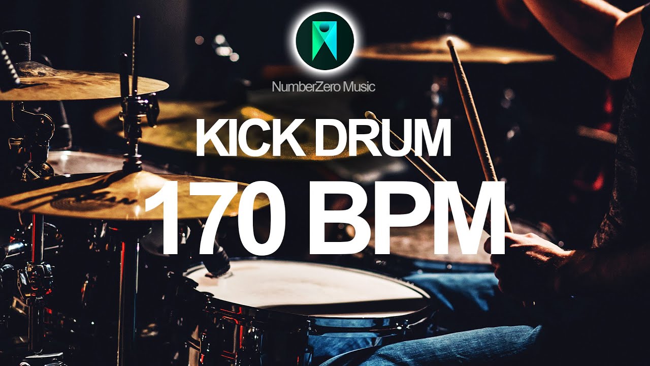 Kick Drum 4/4 Metronome - 170 BPM
