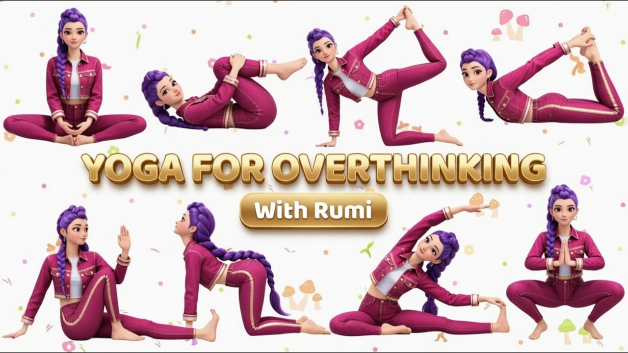 YOGA FOR OVERTHINKING - with explanation ✨#YogaShorts #MorningYoga