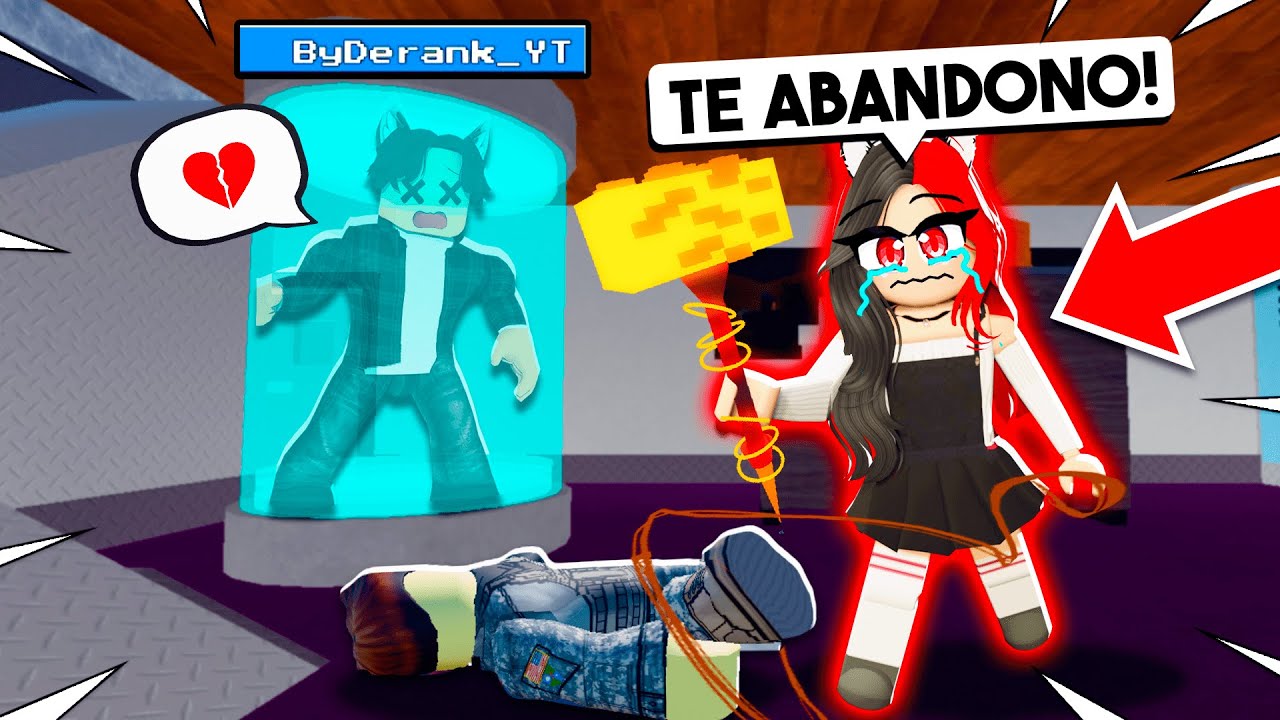 ABANDONÉ A MI NOVIO *PARA SIEMPRE* en FLEE THE FACILITY por ESTO!! (Roblox)