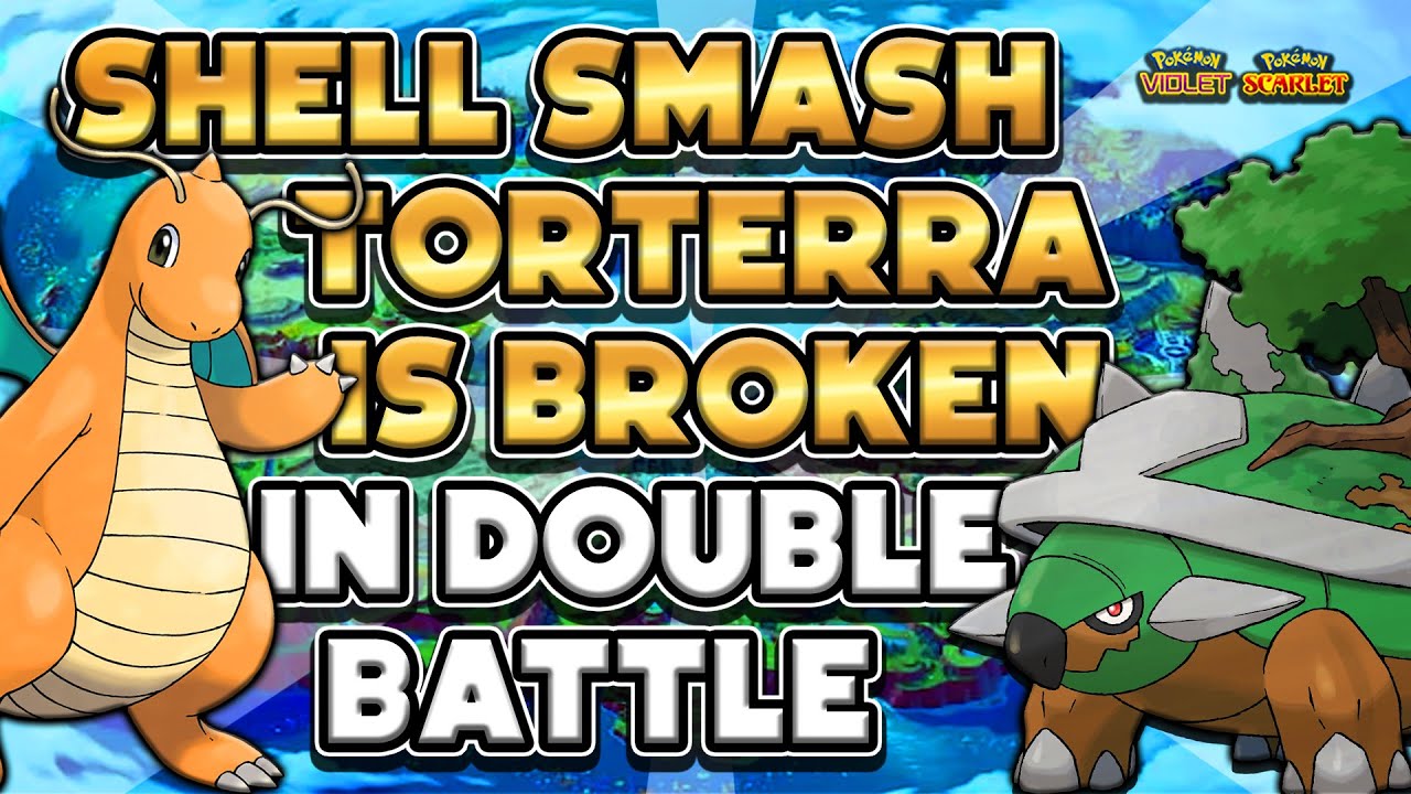 SHELL SMASH TORTERRA Is One Of The Best Pokémon! - Pokémon Scarlet & Violet Ranked Double Battles