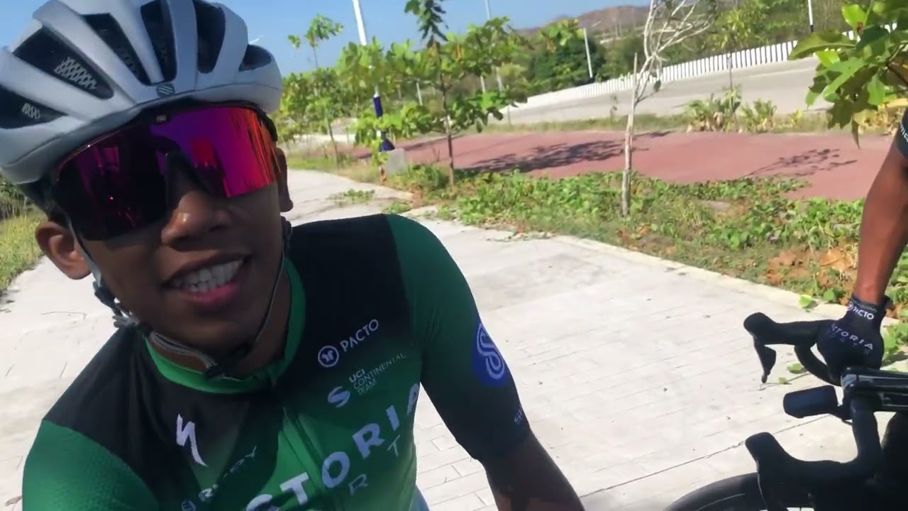 FIRST DAY OF TRAINING CAMP/VICTORIA PRO CYCLING TEAM.