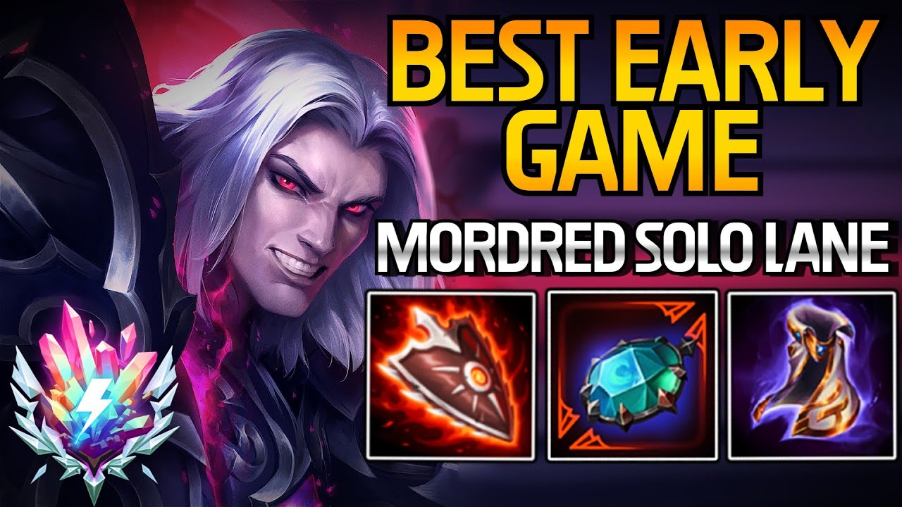 MORDRED IS THE BEST EARLY GAME SOLO LANER - SMITE 2