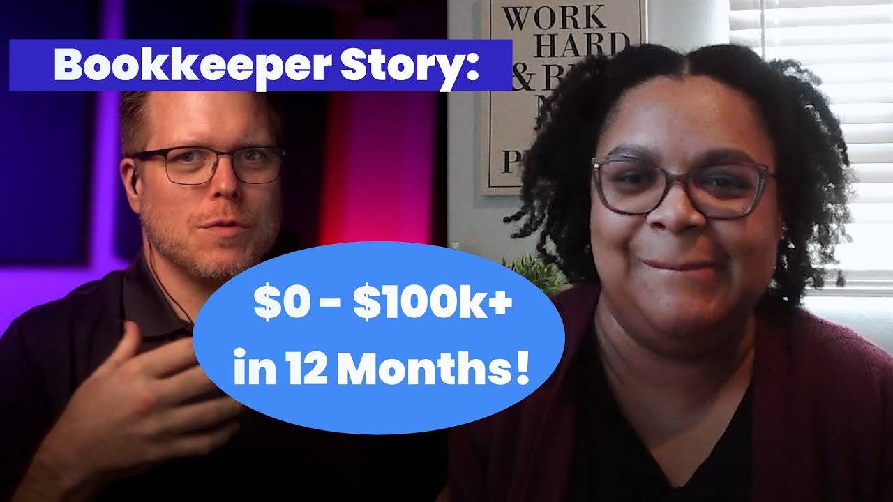 Bookkeeper Business $0 - $100k+ in 12 Months! Parthenia Walker of Financially Faithful