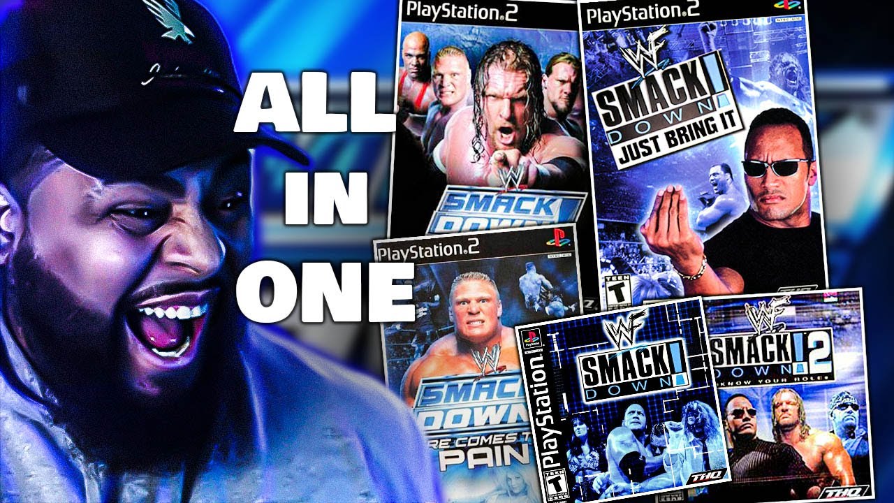 I Played Every Main Smackdown Game In One Video!