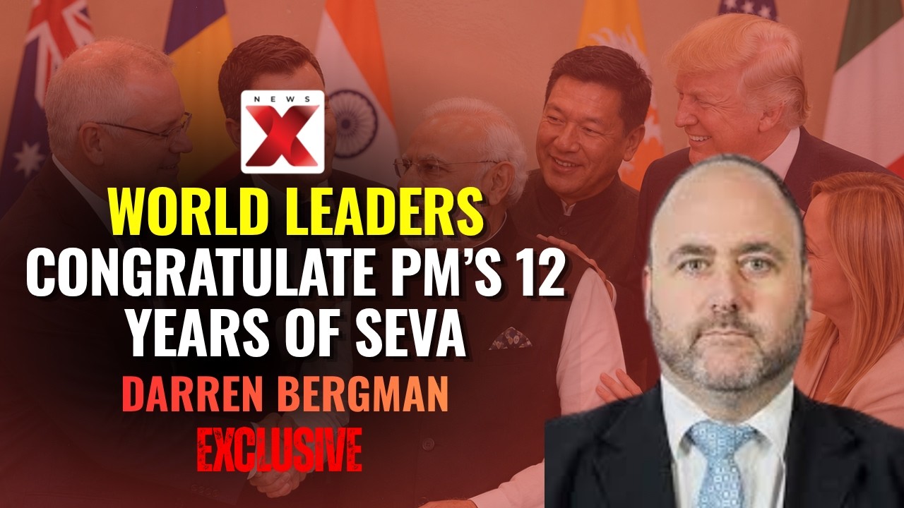 PM Modi 12 Years of Service: South Africa MP Darren Bergman Congratulates PM Modi | NewsX
