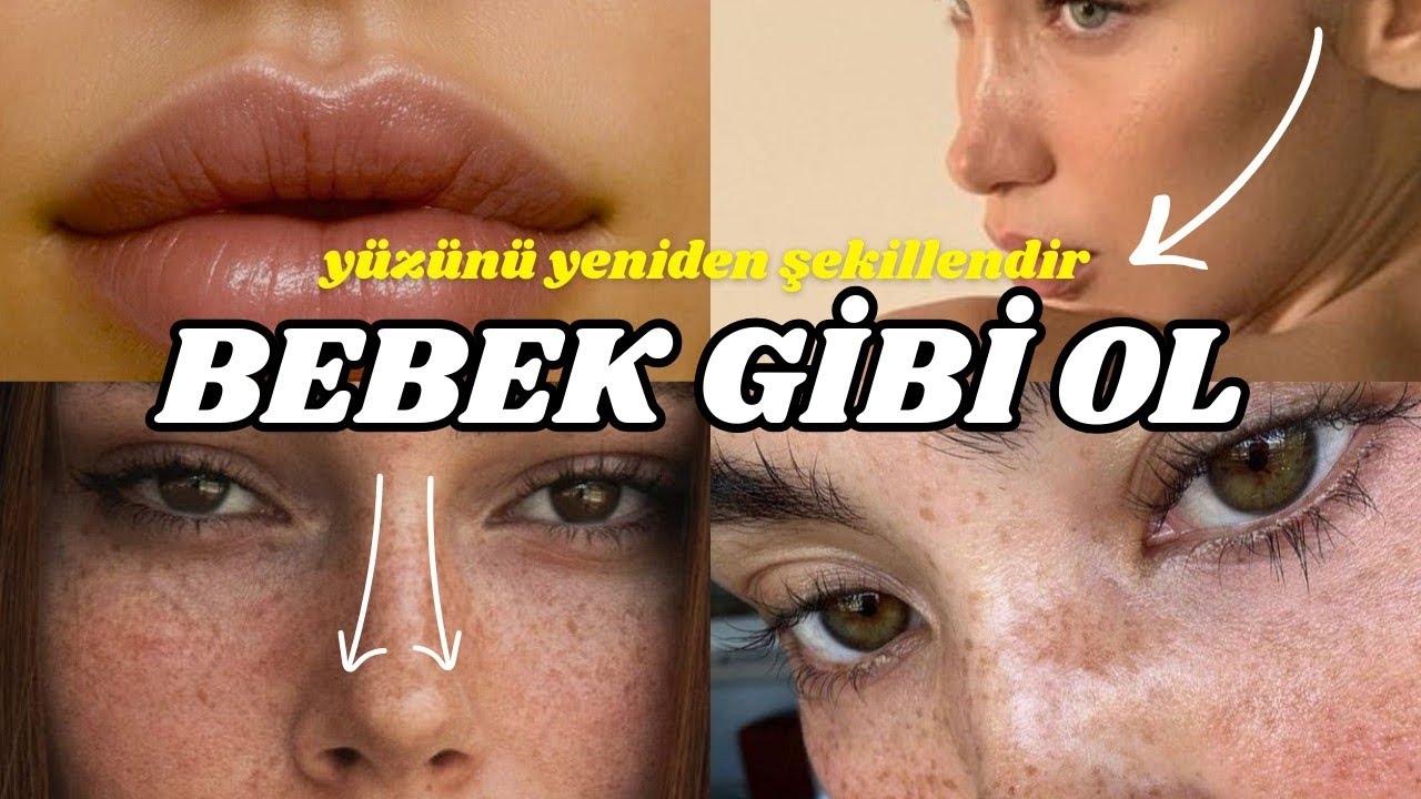 Yüzünü Doğal Yollarla Güzelleştir (Estetiksiz) ✨️ Bebek gibi kız ol 🌸