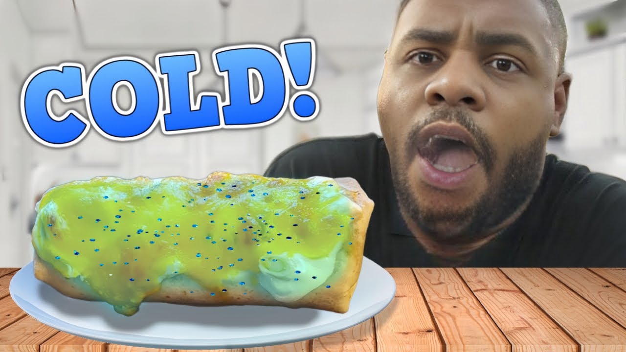 THIS BURRITO IS COLD BLACK MAN EATS!