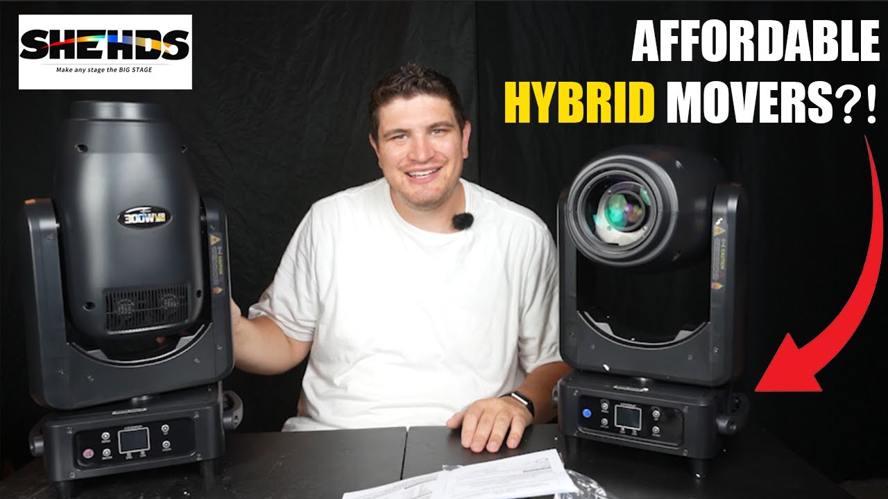 Affordable Hybrid Mover - GalaxyJet LED Beam 300W Beam Spot Wash Moving Head Light - Gear Review