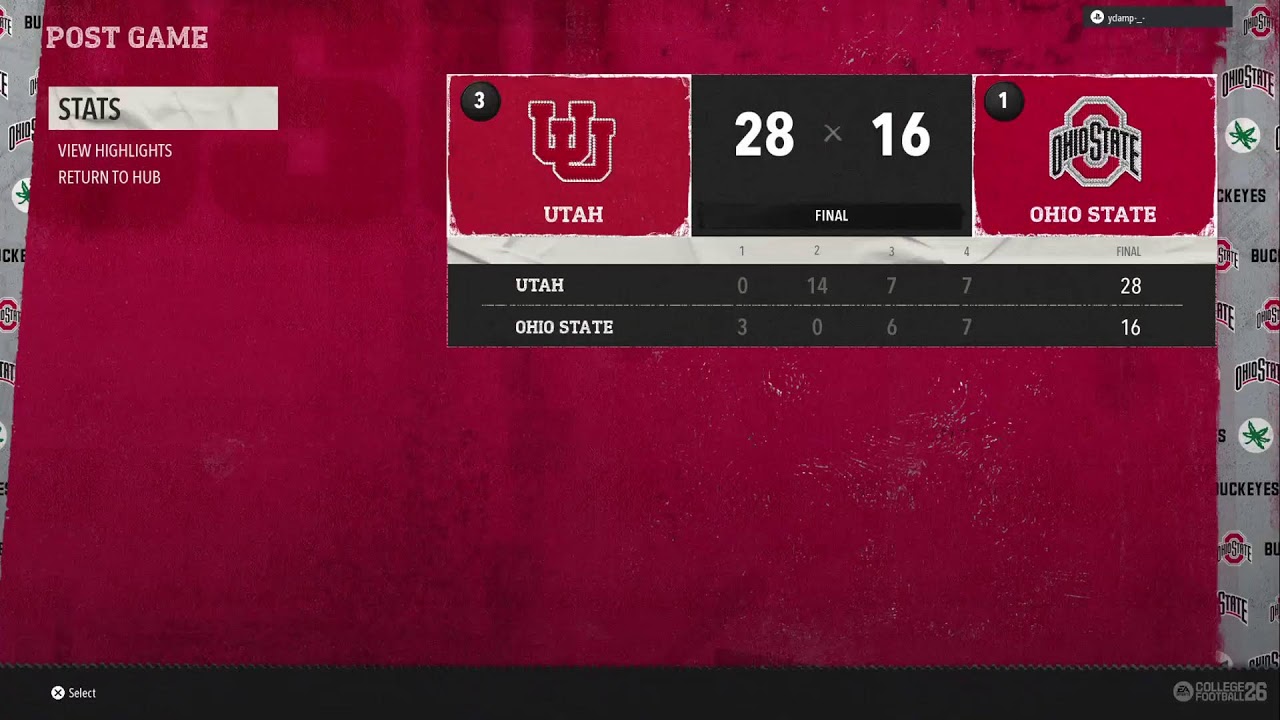 S3 Utah week 9