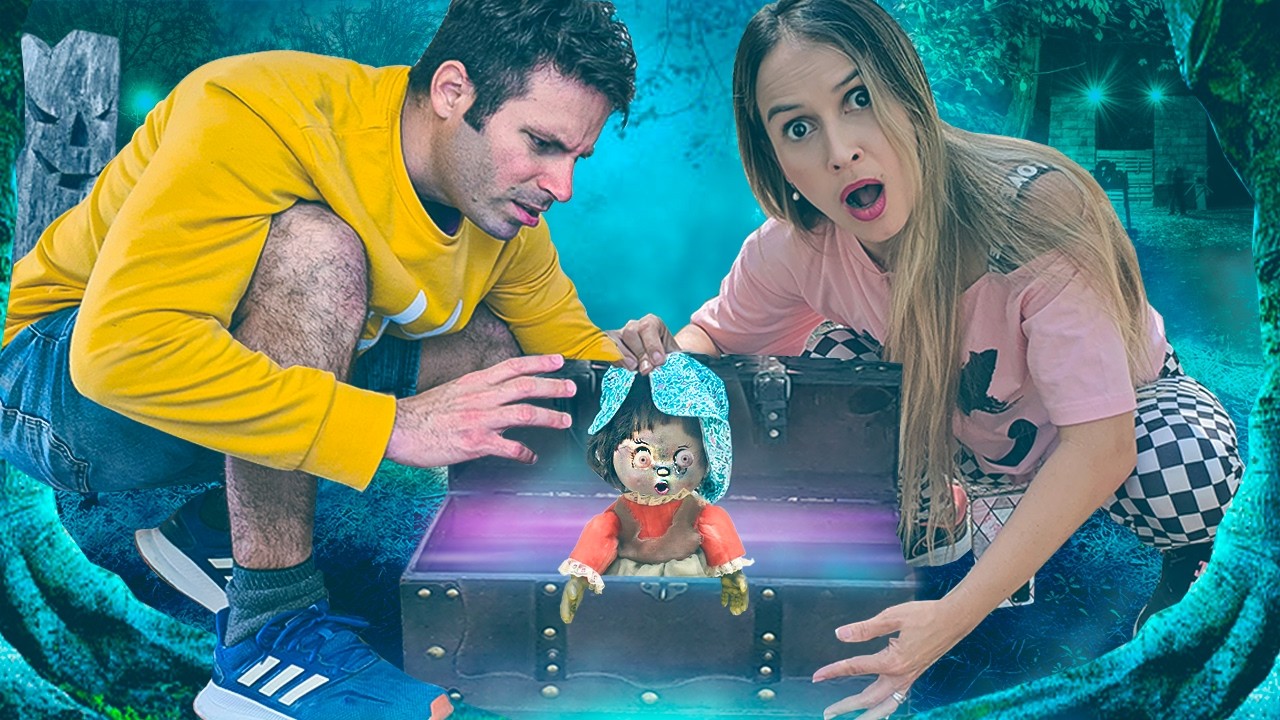 Encontramos una caja misteriosa con una muñeca embrujada y esto fue lo que pasó...