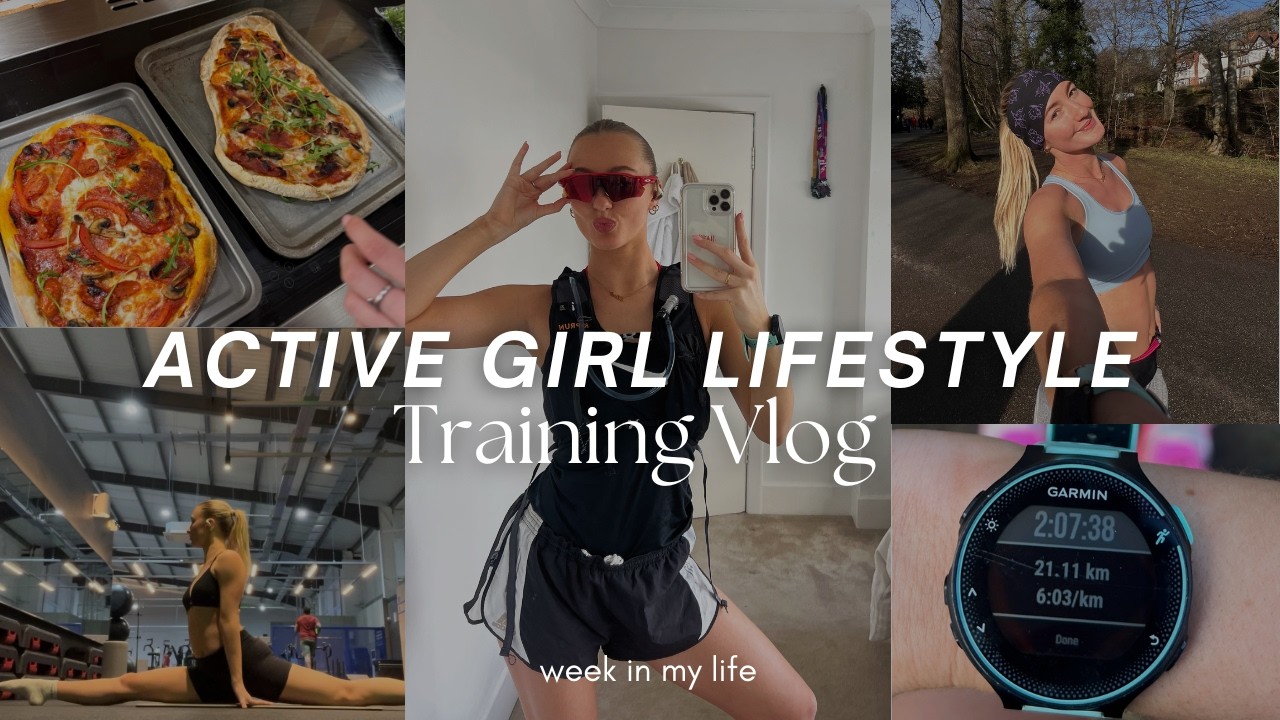 A very active fun week | half marathon training | London dancing | wholesome dinners