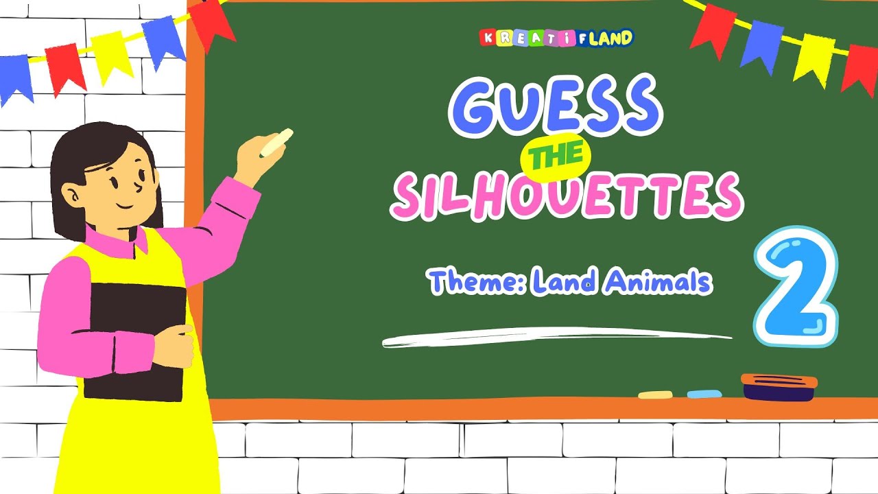 Guess the Silhouettes! Land Animals Quiz 🐾 [Part 2]