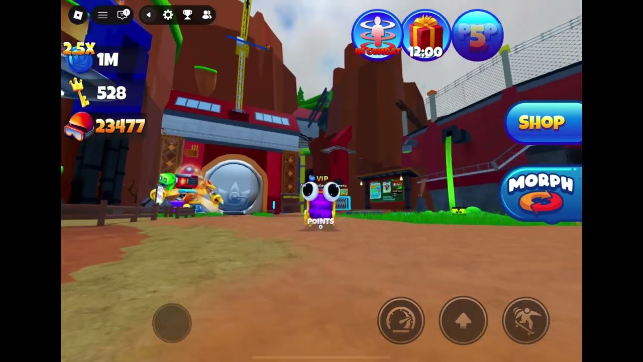 Winter friend showcase in morph World