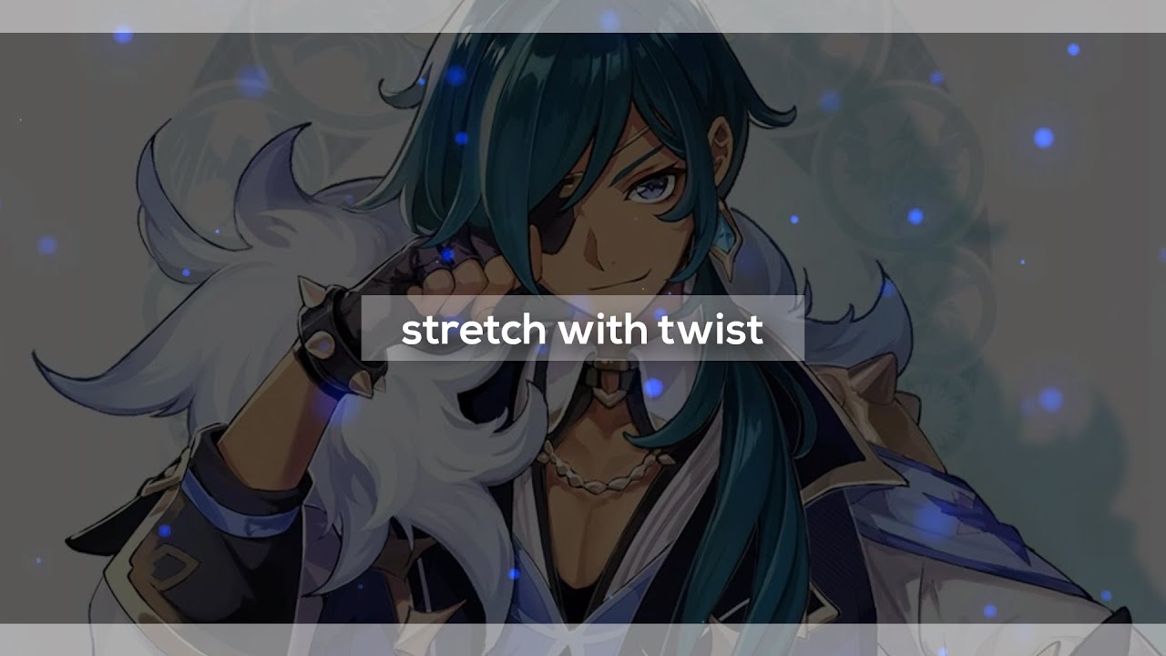 stretch with twist transition | after effects tutorial