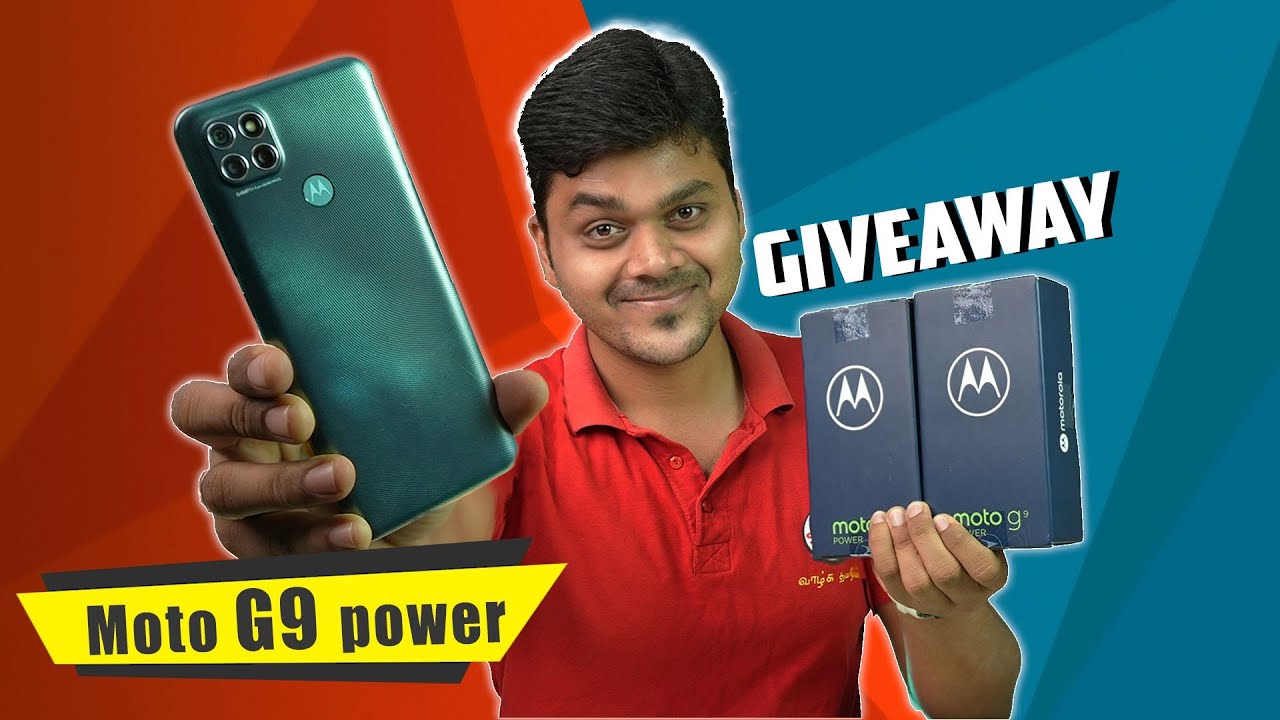 Moto G9 Power Unboxing and Giveaway 🔥🔥🔥 பட்ஜெட் விலையில் வெறித்தனமான மொபைல்