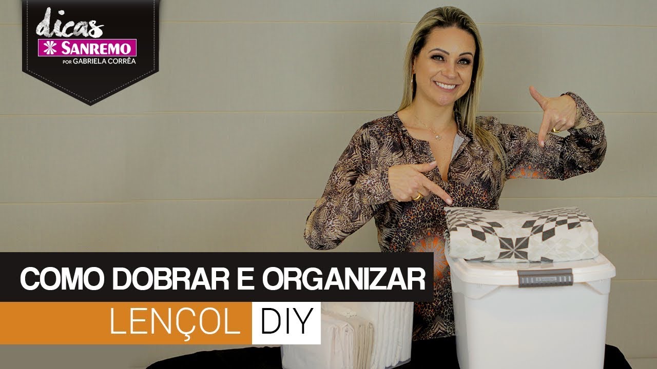 How to Fold a Sheet - DIY | SANREMO TIPS