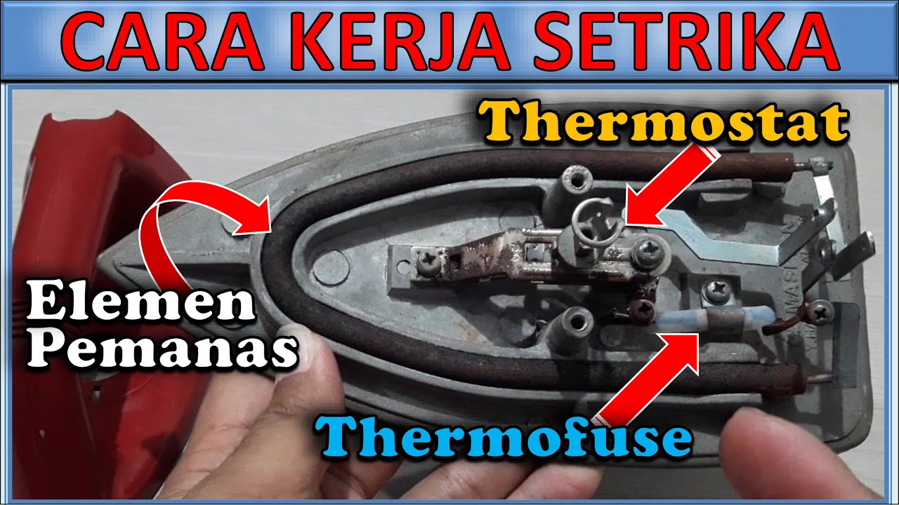 Cara Kerja Setrika – Langsung Bisa Memperbaiki Sendiri