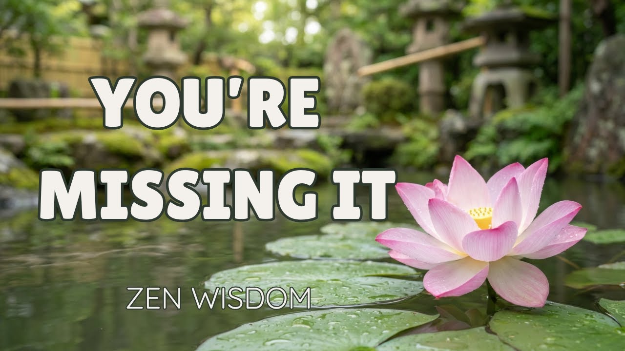 YOU'RE MISSING IT Beautiful Moments Are Passing While You Scroll | Saihō bu tanshō | Japanese Zen