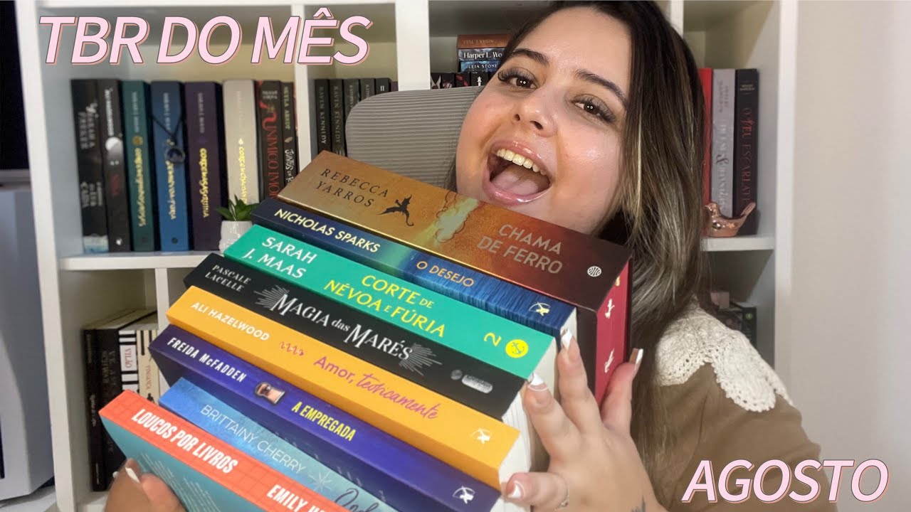 TBR DO MÊS DE AGOSTO | 9 LIVROS