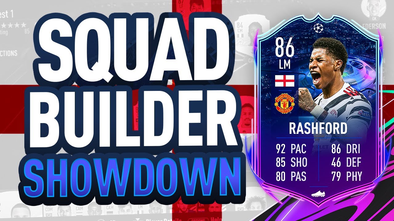 FIFA 21 SQUAD BUILDER SHOWDOWN!!! 86 RATED *RTTF* MARCUS RASHFORD!!! (FIFA 21 RTTF)