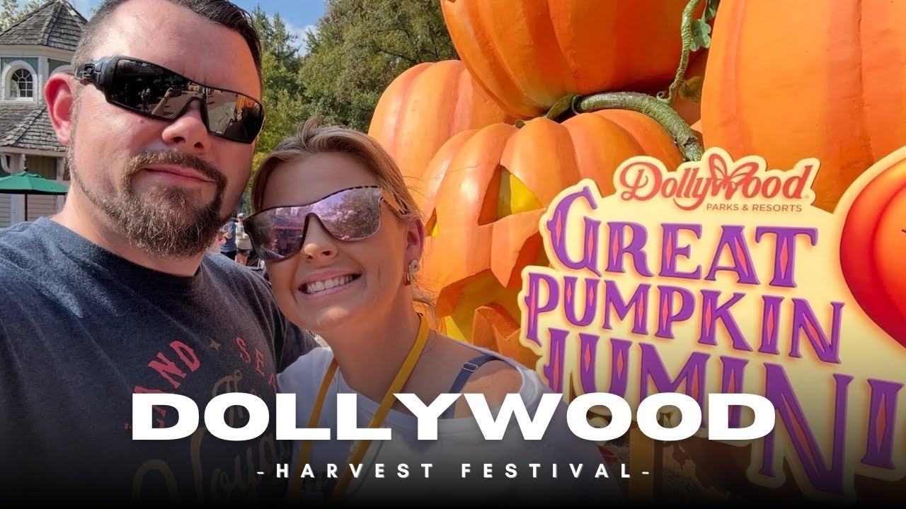 Great Food & Insane Crowds | Dollywood | Harvest Festival | VLOG