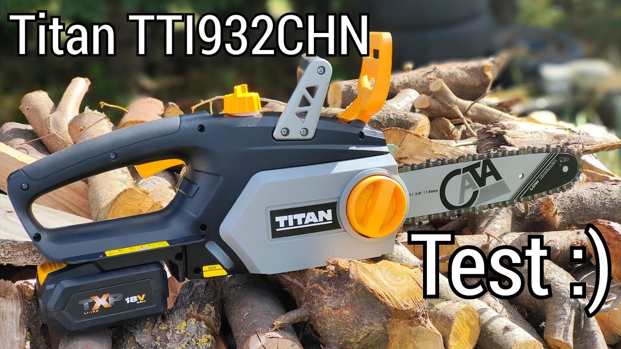 Piła łańcuchowa akumulatorowa Titan TTI932CHN Test