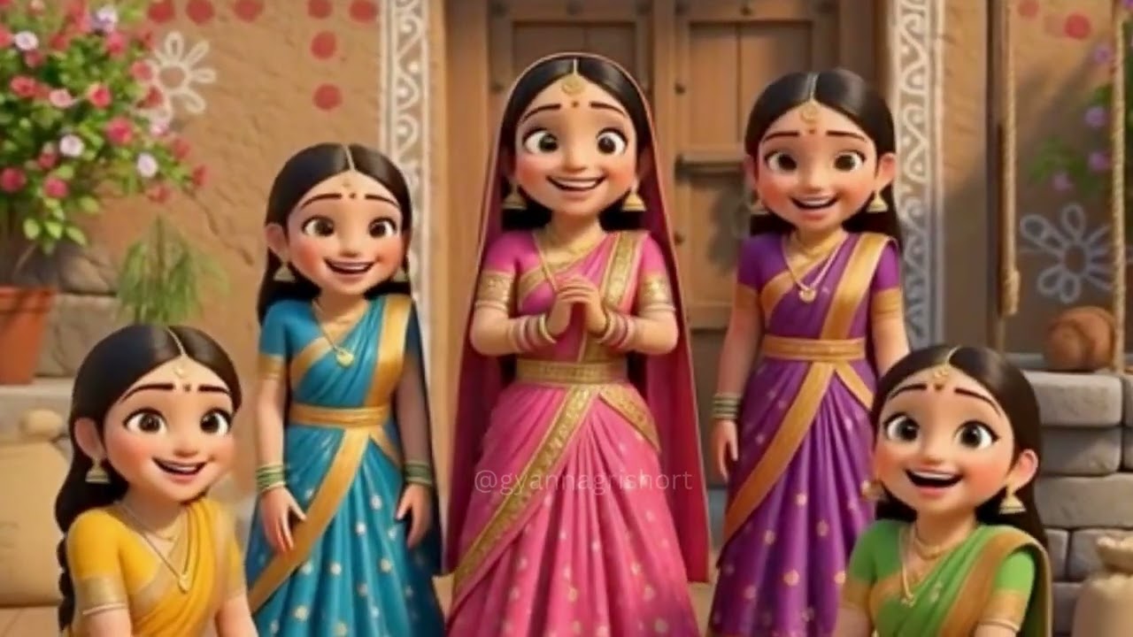 Thakurji ki bhakt Mirabai - Part 1 Animation Story | Pujya Shri Indresh Ji Maharaj Katha #radheradhe