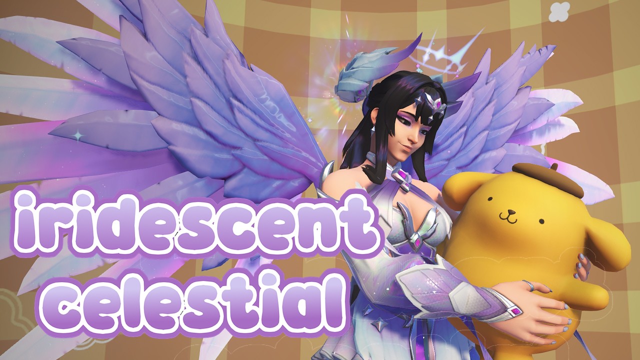 Stadium with Iridescent Celestial Guardian Mercy! ♡ Mercy OW2 Stadium