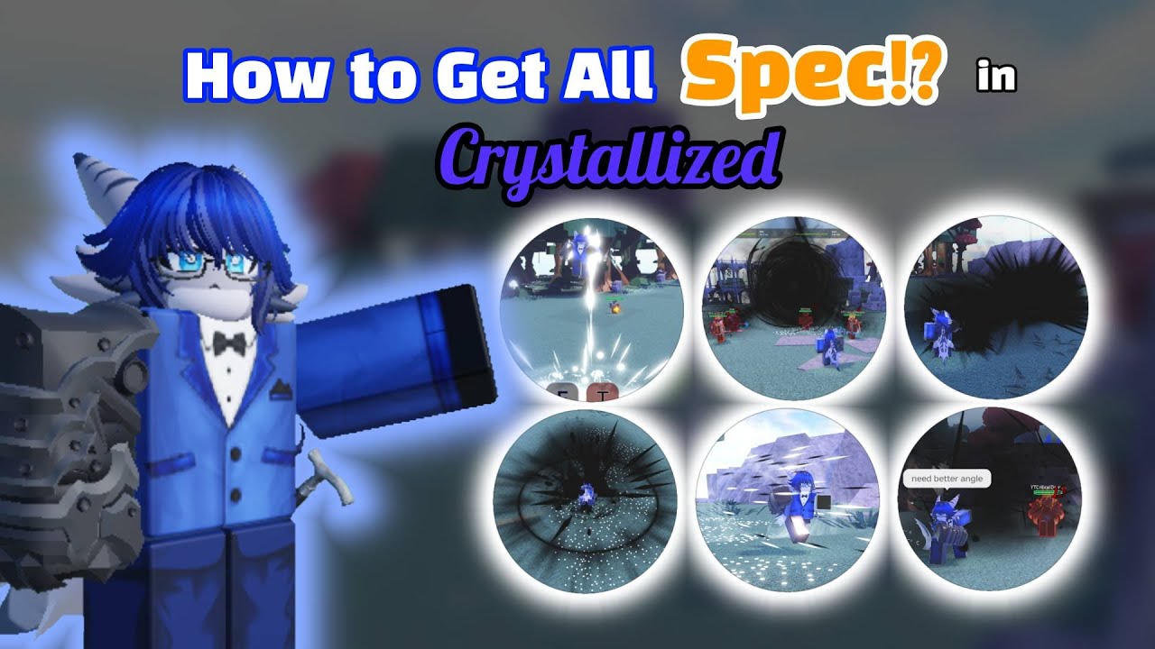 How to get 6 Spec in Crystallized | Roblox crystallized Guide