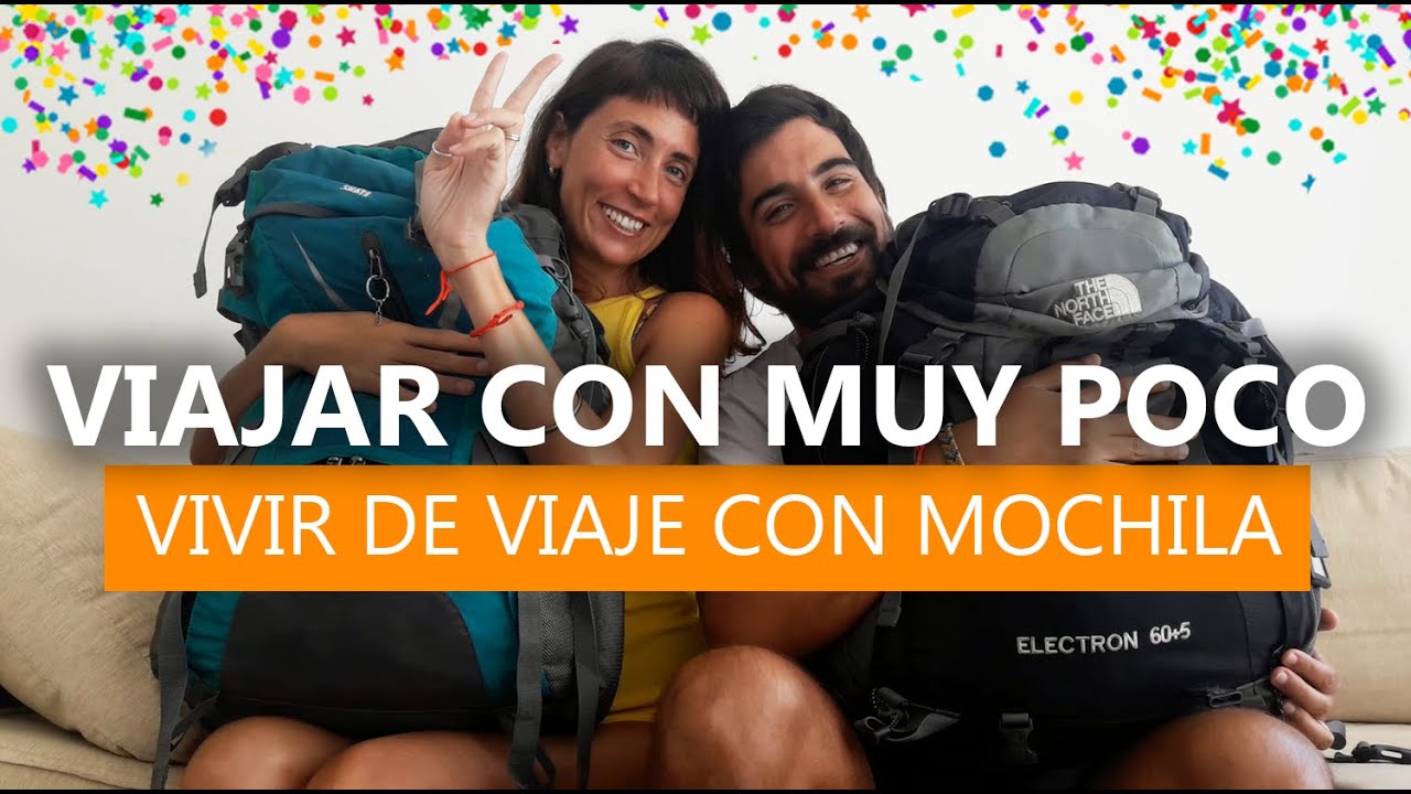 ¿QUÉ HAY EN NUESTRAS MOCHILAS DE VIAJE? Equipaje de 10 Kilos | VUELTALMUN