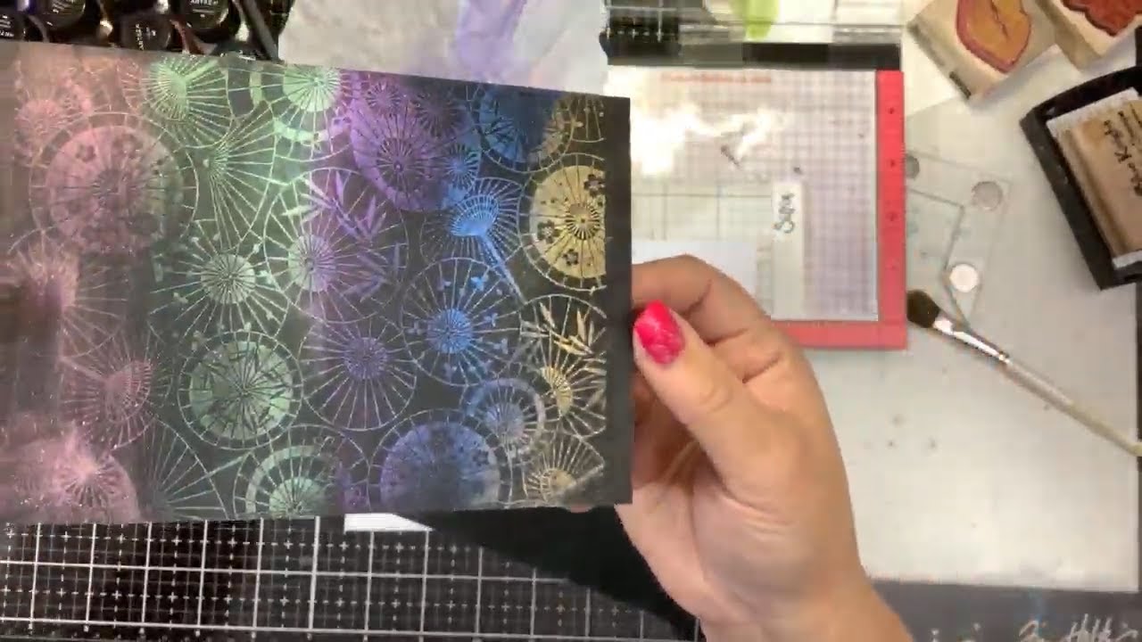 Arteza mica powders for cardmaking