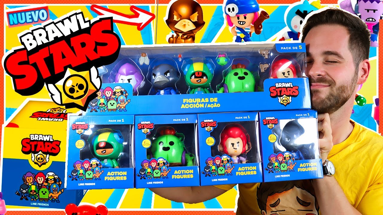 Brawl Stars UNBOXING FIGURAS DE ACCION COLECCIONABLES + PELUCHES de Bizak en Pe Toys