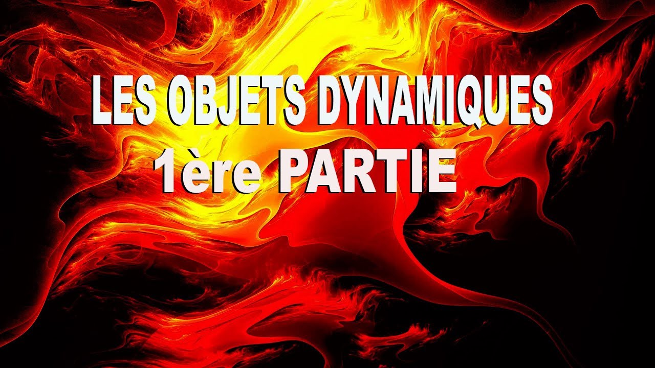 TUTORIEL PHOTOSHOP CC 2018..LES OBJETS DYNAMIQUES 1ère PARTIE