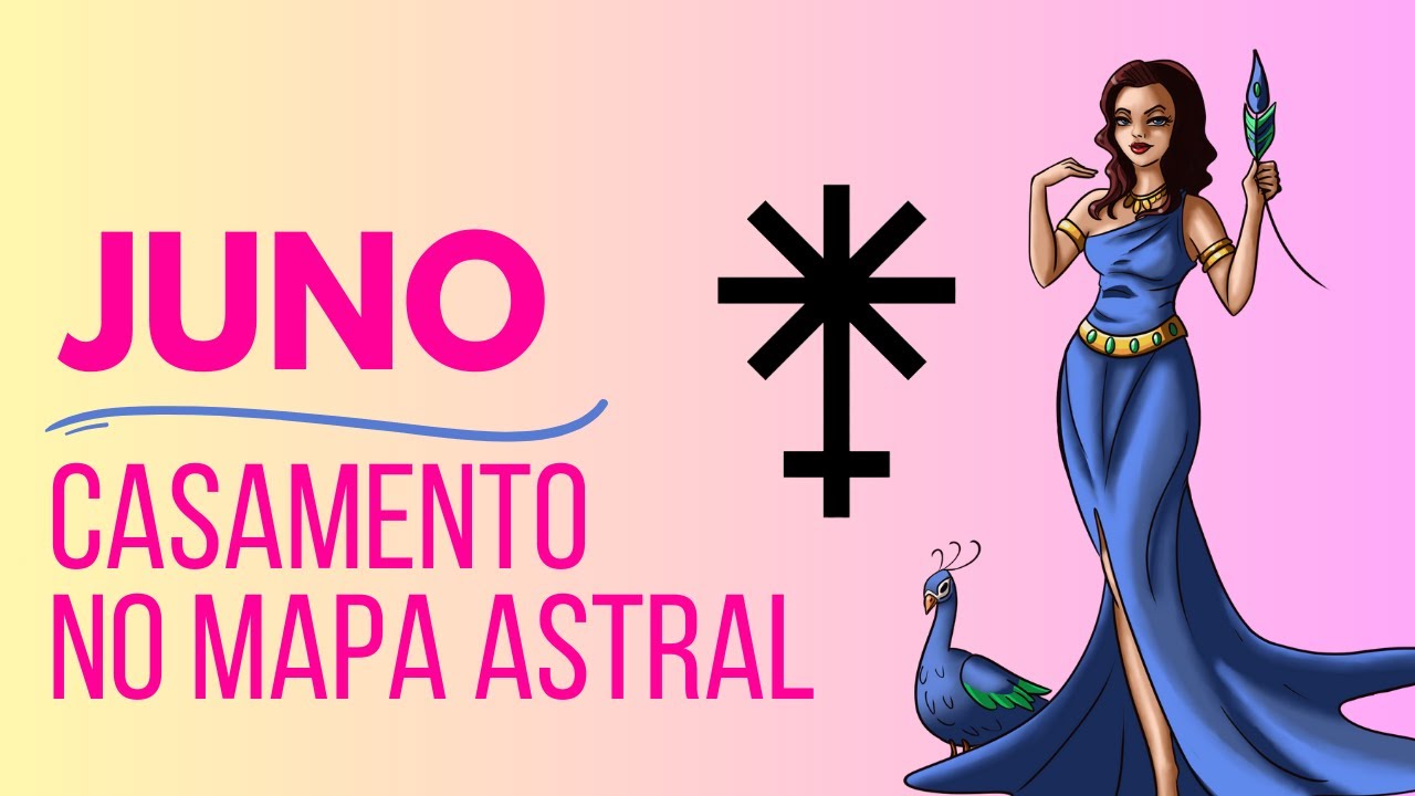 JUNO: ASTEROIDE DO CASAMENTO - Atração inconsciente no MAPA ASTRAL!