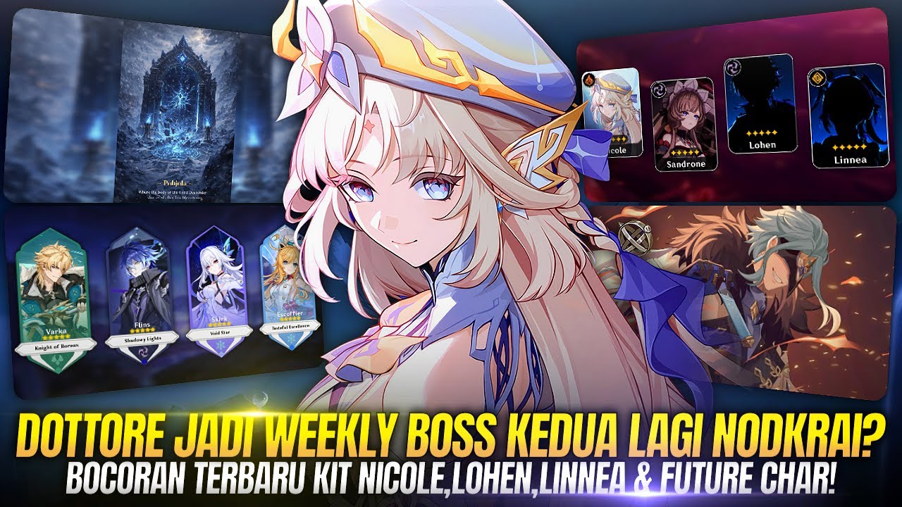 WEEKLY DOTTORE PT 2? KIT NICOLE SANDRONE LOHEN LINNEA, KONFIRMASI BANNER 6.4 & AQ BARU! MEPPOSTORE