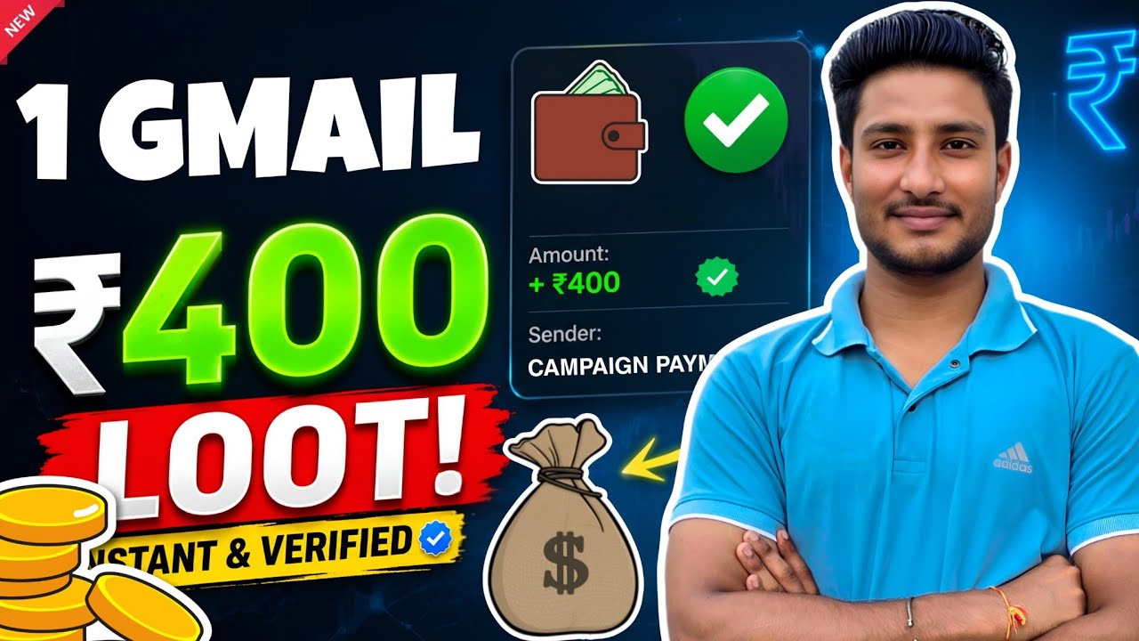 New Earning App Today | New Upi Money Earning App UpTo ₹400 | Earn Money Online Apps | Rk Proloots