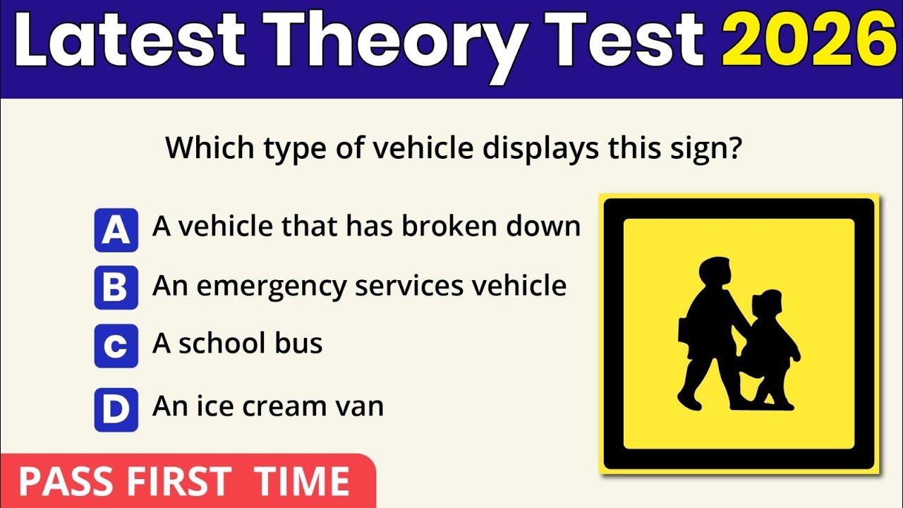 Pass Your Driving Theory Test 2026 Uk | Latest Question